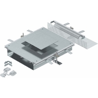 Underfloor duct flush open 400mm OKA-W A 10050 6