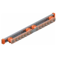 Equipotential bonding bar 1802 DC 5+5 CU