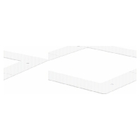 Deckenblende f.S-Profil 130x130mm DBP130130RW