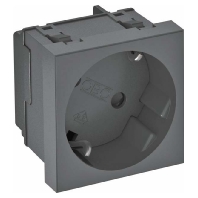 Steckdose 33 Grad, 1-fach Schutzkontakt STD-D3S SWGR1