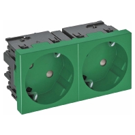 Steckdose 33 Grad, 2-fach Schutzkontakt,Con.45 STD-D3SC MZGN2