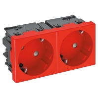 Steckdose 33 Grad, 2-fach Schutzkontakt,Con.45 STD-D3SC SRO2