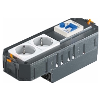 Pre-wired mounting box power current UTC4 FI W WS2