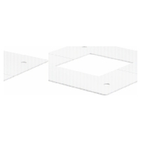 Deckenblende f.Teleskop 45 x 45mm DBT130130RW