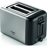 Toaster Edelstahl/schwarz TAT3P420DE eds/sw