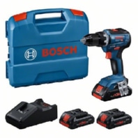 AKTION Akku-Bohrschrauber GSR18V-55+3x4PC (LC)