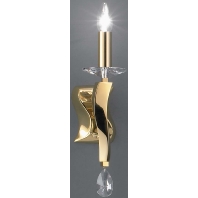 Wandleuchte Girata 1Lp. E14/40W, gold 809041