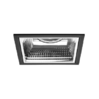 LED-Einbaudownlight 230V 3000K, quadratisch