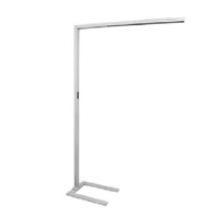 Floor lamp 2x60W LED exchangeable silver 77451694