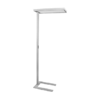 Floor lamp 1x97W silver 77452694