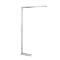 Floor lamp 2x50W LED exchangeable silver 77454694