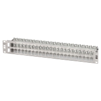 19 inch module carrier K 1,5HE stainless steel, 130A24-00-E