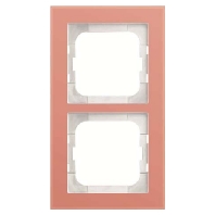 Frame 2-gang Pink 1722-227