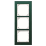 Frame 3-gang green 1723-226