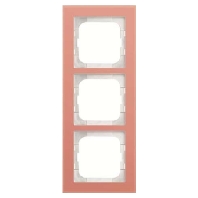 Frame 3-gang Pink 1723-227