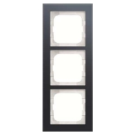 Frame 3-gang grey 1723-229