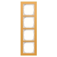 Frame 4-gang yellow 1724-225