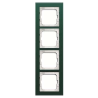 Frame 4-gang green 1724-226