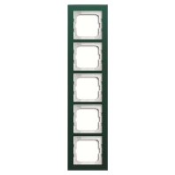 Frame 5-gang green 1725-226