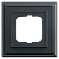 Frame 1-gang anthracite 1721-831