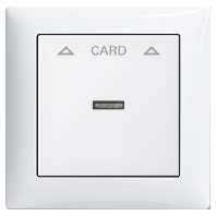 Cover plate for switch/push button white 1792-914