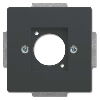 XLR-Zentralscheibe anthrazit 2553-81