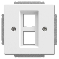 Basic element with central cover plate 2561-02-84