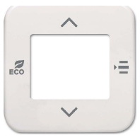 Zentralscheibe alpin/ws KNX Tasterankopplung 6109/03-214