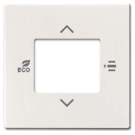 Zentralscheibe elf/ws KNX Tasterankopplung 6109/03-82