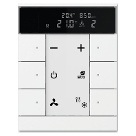 Raumtemperaturregler 6-f.CO2/Feuchte-Sens SBC/U6.0.1-84