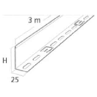 Separation profile for cable tray 3000mm COT 100 GC