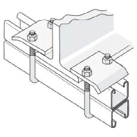 Mounting material for cable tray CLMP4 GC