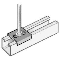 Mounting material for cable tray PV41 TVZ