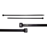 Cable tie 7,5x360mm black KS 7.5/360 sw