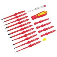 Schraub.Wechselklingen-Set VDE, 18-tlg. 11 7862