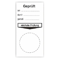 Sticker for emergency luminaire 18 2716
