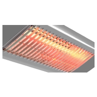 Carbon-Heizstrahler 1150W,IP44,RAL 9006 IHC12