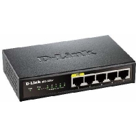 Network switch 410/100 Mbit ports DES-1005P/E