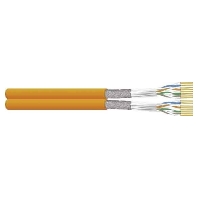 CU 7080 Kat.7 orange 8P S/FTP AWG23 182912-Dca-T500