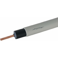 HVI-long-Leitung D23mm, grau HVILO75 23 TR100M GR