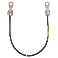 Erdungsleitung 10mm2/L 0,6m schw. 410906