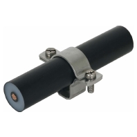Leitungshalter D=27-30mm LH ZS 27 B5.5X10 V2A