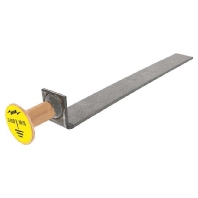 Flachstahl-Erdungsbrcke geb. Anschlussplatte DBEB1-L/EBS15-03-19