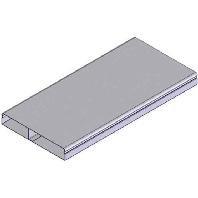 Underfloor duct screed-covered 190mm UK190283