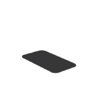 Mounting plate for luminaires FS485Z REC BK
