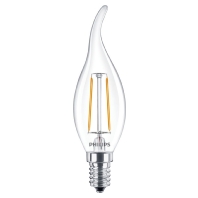 LED-Kerzenlampe E14 klar Glas CorePro LED37759200