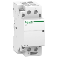 Installation contactor 24VAC 2 NO/ 0 NC A9C20162