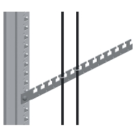 Cable guard rail for cabinet NSYCFS128