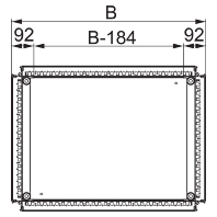 Cable screw gland plate for enclosure NSYEC85