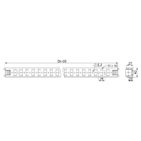 Accessory for switchgear cabinet NSYSUCR40100 (quantity: 2)